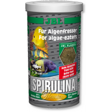 JBL Spirulina  корм со спирулиной (40%) в виде хлопьев, 1000 мл.