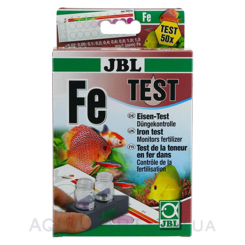 JBL Fe Test – точний тест на вміст заліза