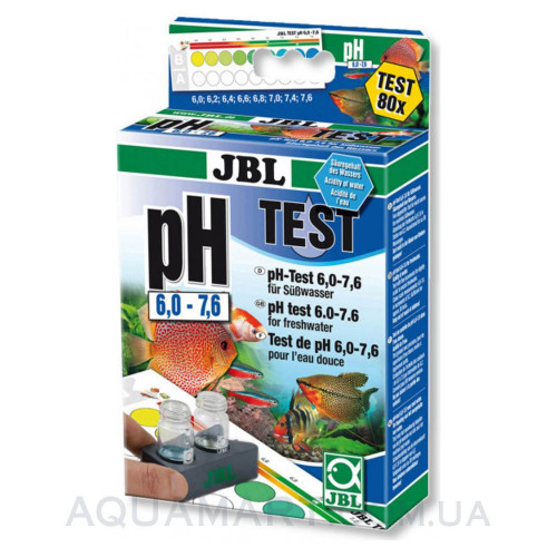 JBL pH Test-Set 6,0-7,6 тест на кислотність