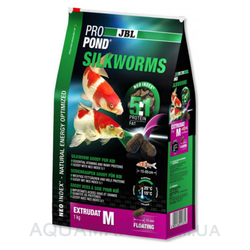 JBL ProPond Silkworms Goody корм для кої