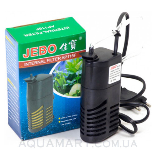 Jebo AP115F-внутрішній фільтр для акваріума до 50 літрів