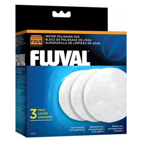 Вкладиш тонкої очистки 3 шт, для фільтрів Fluval FX 5, FX 6