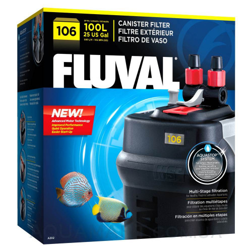 Внешний фильтр Fluval 106 официальная гарантия
