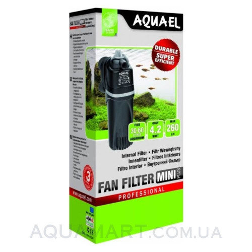 Внутрішній фільтр Aquael Fan Mini Plus
