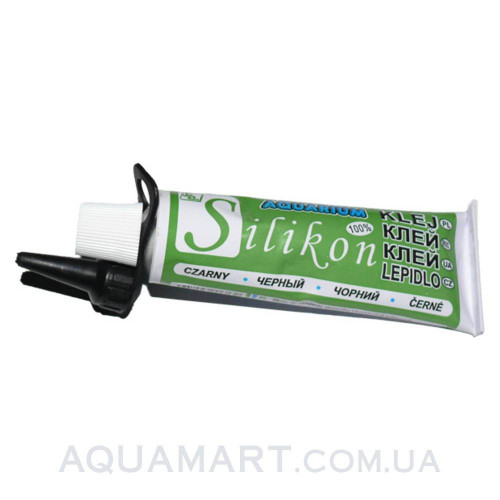 Клей-силікон для акваріума Aquarium silikon 135 мл (чорний)