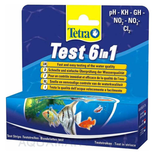 Набір тестів для акваріума Tetra Test 6 in 1