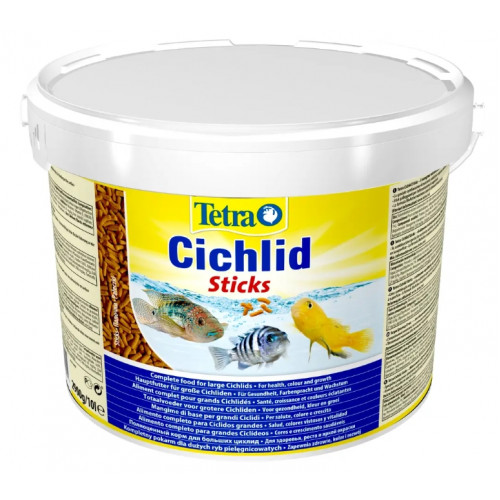 Корм Tetra Cichlid Sticks 10 л, 2900 грам