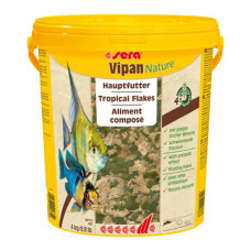 Sera Vipan Nature Large Flakes 4 кг 21 л - корм для аквариумных рыб